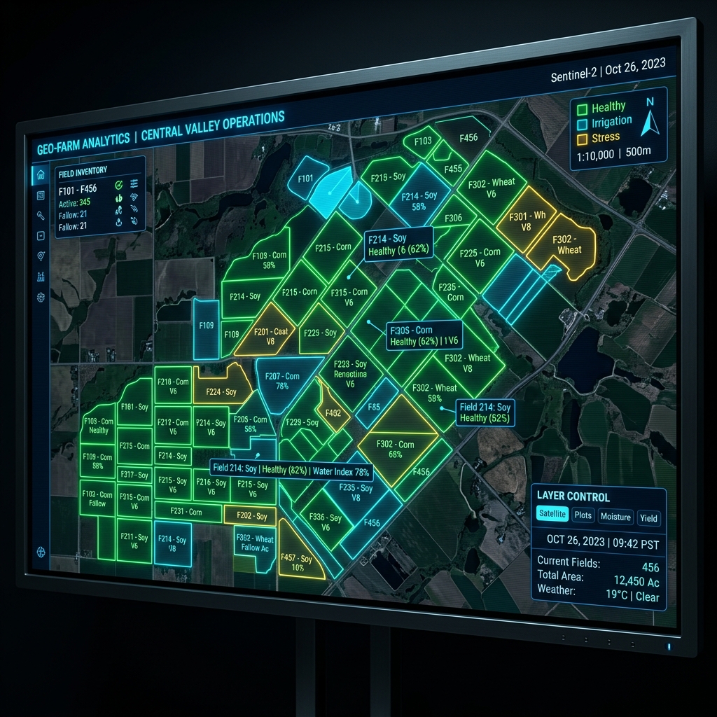 Agriculture Platform Architecture: Integrating PostGIS and Vector Stores