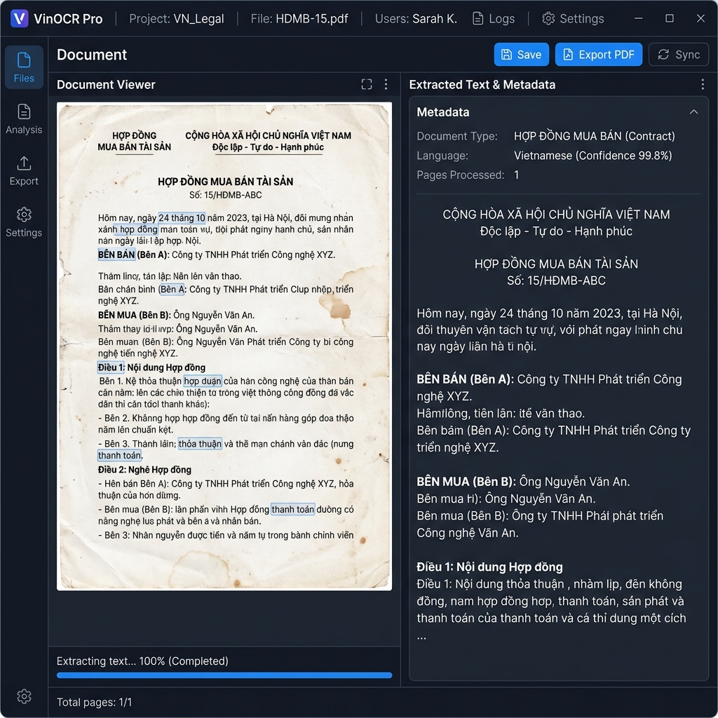 Vietnamese OCR: Real-World Lessons